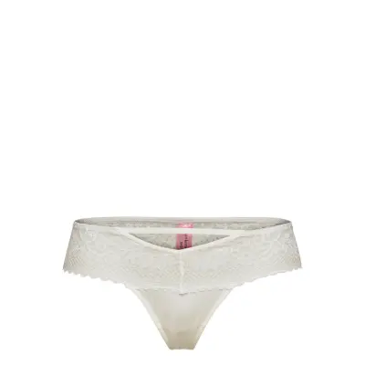 Bella Bx String R Stringtrosa Underkläder Vit Hunkemöller