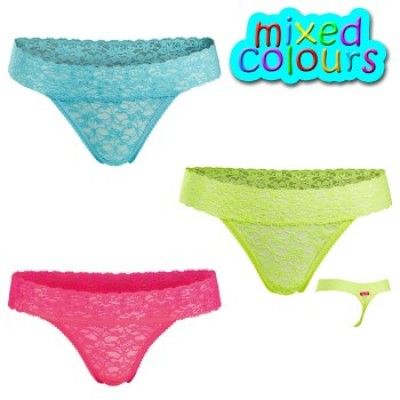 Björn Borg Love All Lace String Mix 3-pack * Fri Frakt * * Kampanj *