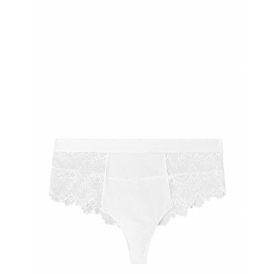 Understatement Underwear Blanche Highwaist String Vit