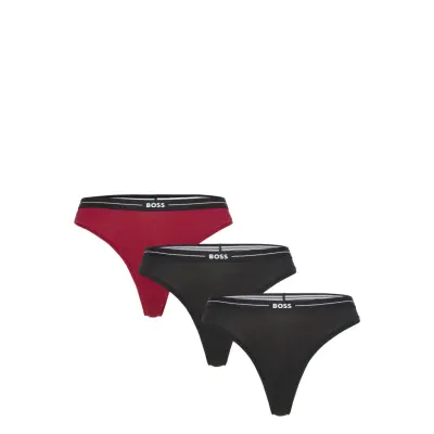 BOSS 3P Thong Svart