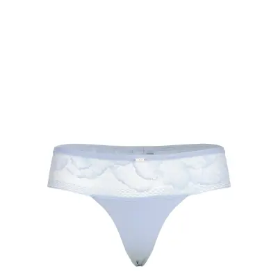 BOSS Thong_ Peony Lace Blå