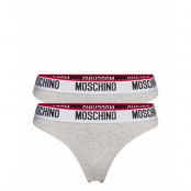 Bottoms Stringtrosa Underkläder Grå Moschino Underwear