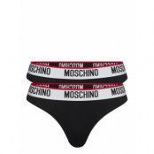 Bottoms Stringtrosa Underkläder Svart Moschino Underwear