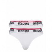 Bottoms Stringtrosa Underkläder Vit Moschino Underwear