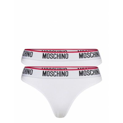 Bottoms Stringtrosa Underkläder Vit Moschino Underwear