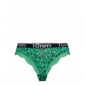 Brazilian Print Stringtrosa Underkläder Grön Tommy Hilfiger