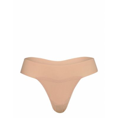 Breathe Natural Thong Stringtrosa Underkläder Beige Hanky Panky