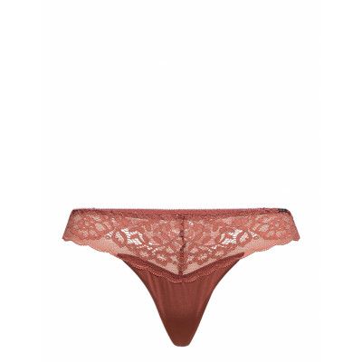 Brief Colin Thong Low Fashion Stringtrosa Underkläder Röd Lindex