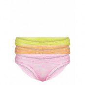 Brief Dana Thong 3 Pack *Villkorat Erbjudande Stringtrosa Underkläder Rosa Lindex