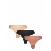 Lindex Brief Inv Thong Reg High Cu Beige