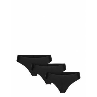 Brief Inv Thong Reg High Cu Stringtrosa Underkläder Svart Lindex