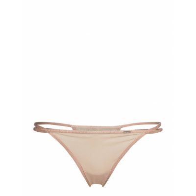 Brief Megan Thong Low Stringtrosa Underkläder Beige Lindex