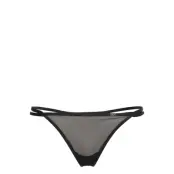 Brief Megan Thong Low Stringtrosa Underkläder Svart Lindex