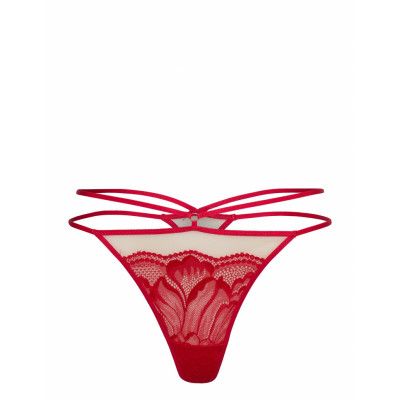 Brief Mini Thong High Leg Elsa Stringtrosa Underkläder Röd Lindex
