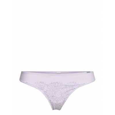 Brief Nora Thong Low Stringtrosa Underkläder Lila Lindex