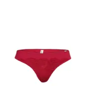 Brief Nora Thong Low *Villkorat Erbjudande Stringtrosa Underkläder Röd Lindex
