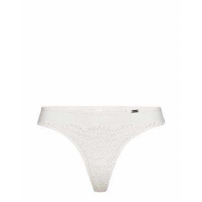 Brief Nora Thong Low Stringtrosa Underkläder Vit Lindex