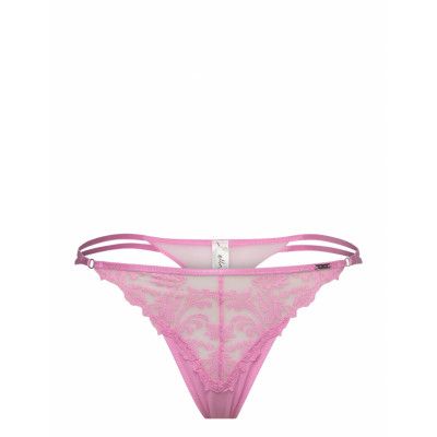 Brief Samira Thong Low Stringtrosa Underkläder Pink Lindex