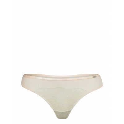 Brief Thong Chloe Reg Stringtrosa Underkläder Beige *Villkorat Erbjudande Lindex