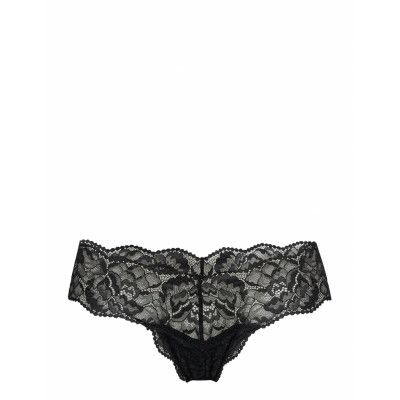 Brief Thong Low Elsa Stringtrosa Underkläder Svart Lindex