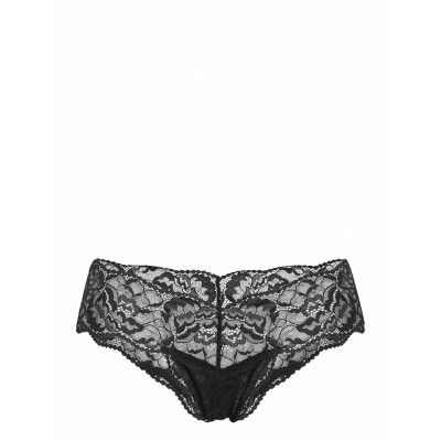 Brief Thong Low Elsa Stringtrosa Underkläder Svart Lindex