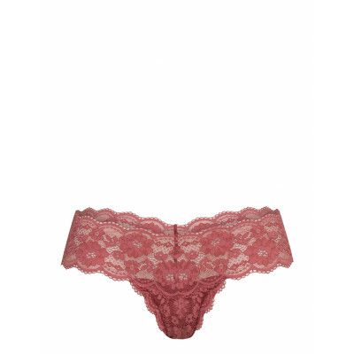 Brief Thong Low Iris Stringtrosa Underkläder Röd Lindex