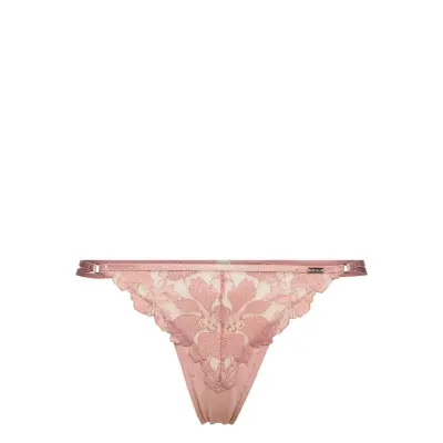 Brief Thong Low Line Embro Stringtrosa Underkläder Rosa Lindex