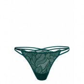 Brief Thong Low Mini Jasmine *Villkorat Erbjudande Stringtrosa Underkläder Grön Lindex