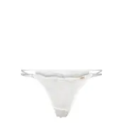 Brief Thong Low Nicole Stringtrosa Underkläder Vit Lindex