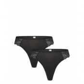 Lindex Brief Thong Reg Blenda Co W La Svart