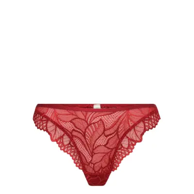 Brief Thong Reg Jasmine Lace B Stringtrosa Underkläder Röd Lindex