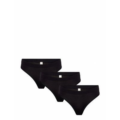 Lindex Brief Thong Reg Sally Seamles Svart