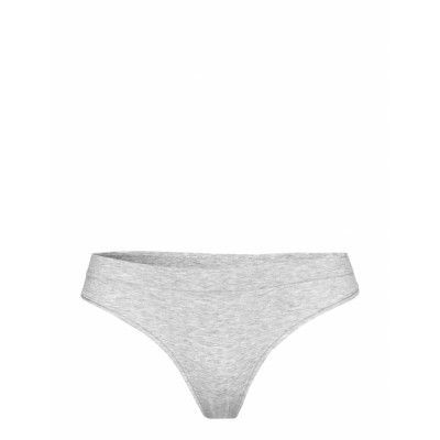 Brief Thong Regular Sally Sea Stringtrosa Underkläder Grå Lindex