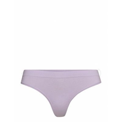 Brief Thong Regular Sally Sea Stringtrosa Underkläder Lila Lindex