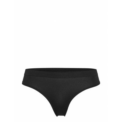 Brief Thong Regular Sally Sea Stringtrosa Underkläder Svart Lindex