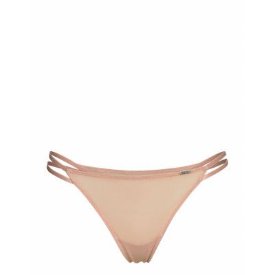 Brief Tina Mesh Mini Thong Stringtrosa Underkläder Rosa Lindex