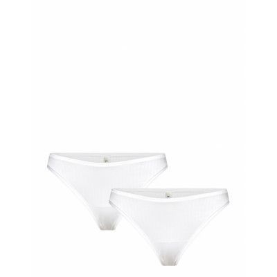 Lindex Brief Vera Thong 2 Pack Vit