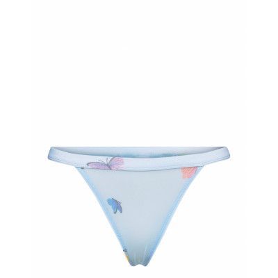 Butterfly Thong Stringtrosa Underkläder Blå OW Intimates