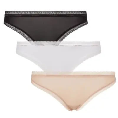Calvin Klein 3-pack Bottoms Up Refresh Thongs