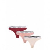 Calvin Klein Thong 3Pk Rosa