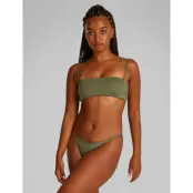 Calvin Klein Cheeky String Bikini - Khaki green - XS