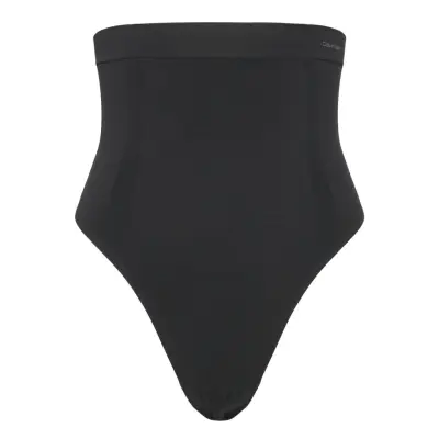 Calvin Klein Extra Firm Seamless Thong Svart