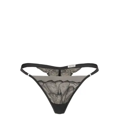 Calvin Klein String Thong Svart