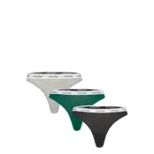 Calvin Klein Thong 3Pk Multi/patterned