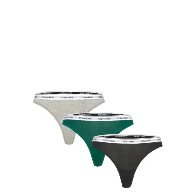 Calvin Klein Thong 3Pk Multi/patterned