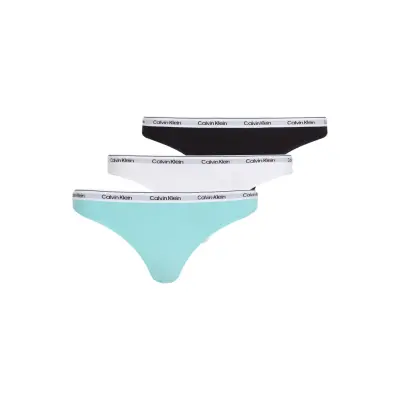 Calvin Klein Thong 3Pk Multi/patterned