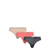 Calvin Klein Thong 3Pk Rosa