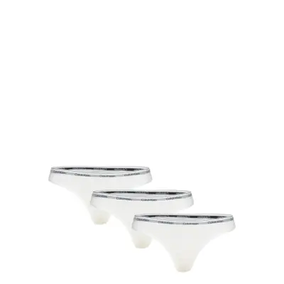 Calvin Klein Thong 3Pk Vit