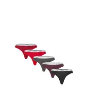 Calvin Klein Thong 5 Pk Multi/patterned