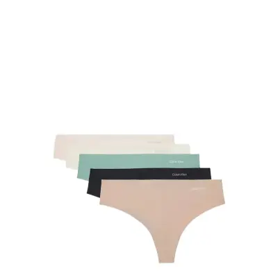 Calvin Klein Thong 5Pk Multi/patterned